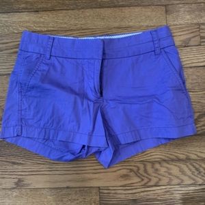 J.Crew 3” Purple Chino Short